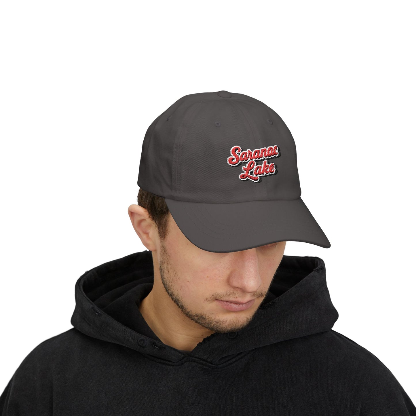 Saranac Lake Stylish Dad Cap, Casual Summer Hat, Outdoor Accessory, Gift for Father's Day, Boating Trip Gear, Everyday Wear