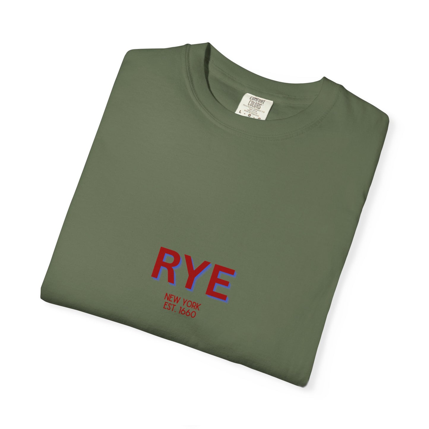 Rye Garment-Dyed Unisex T-Shirt, Casual Tee, Vintage Style Shirt, Everyday Wear, Birthday Gift, Unique Apparel