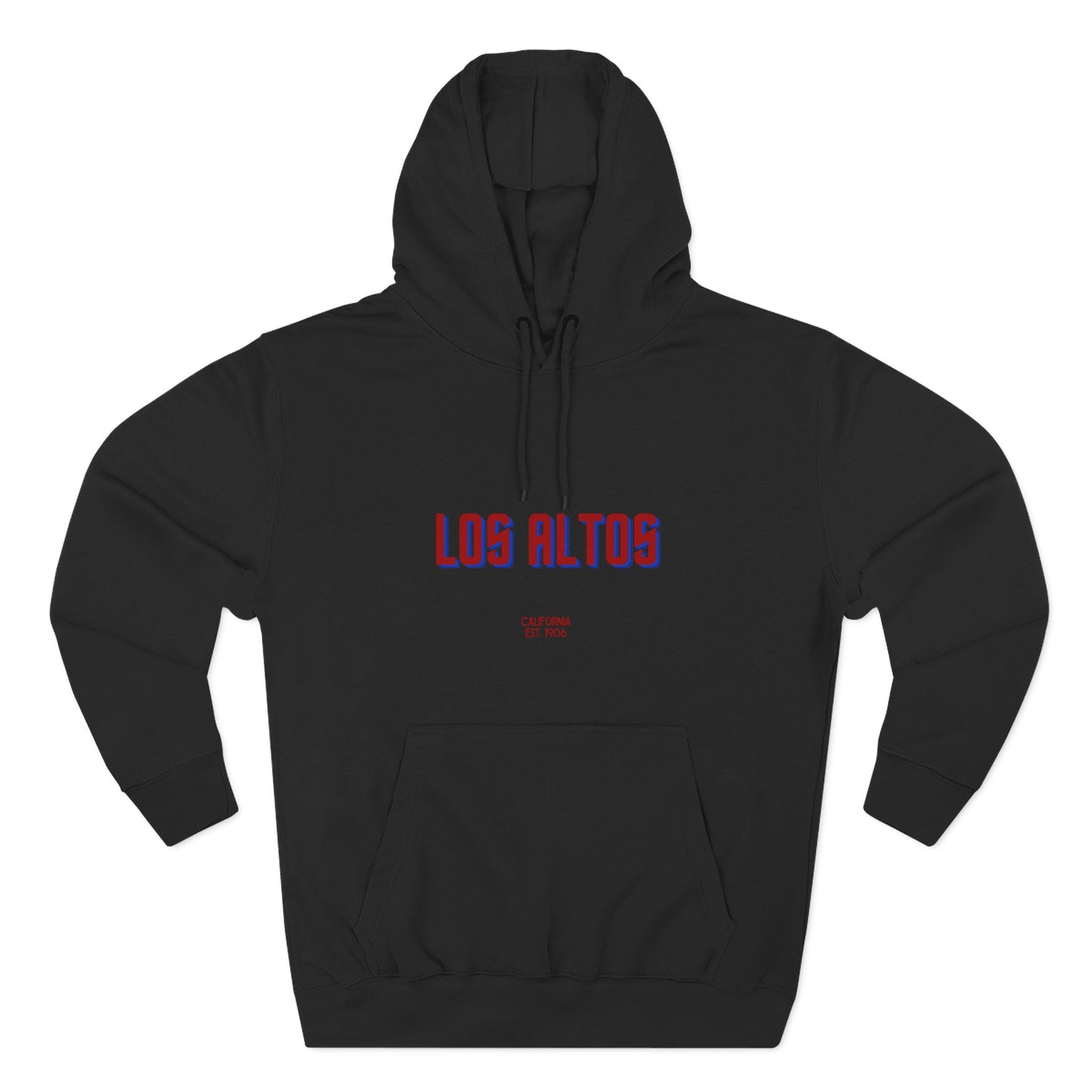 Los Altos Fleece Hoodie, Casual Sweatshirt, Cozy Layering Piece, Perfect Gift for All Occasions, Stylish Streetwear