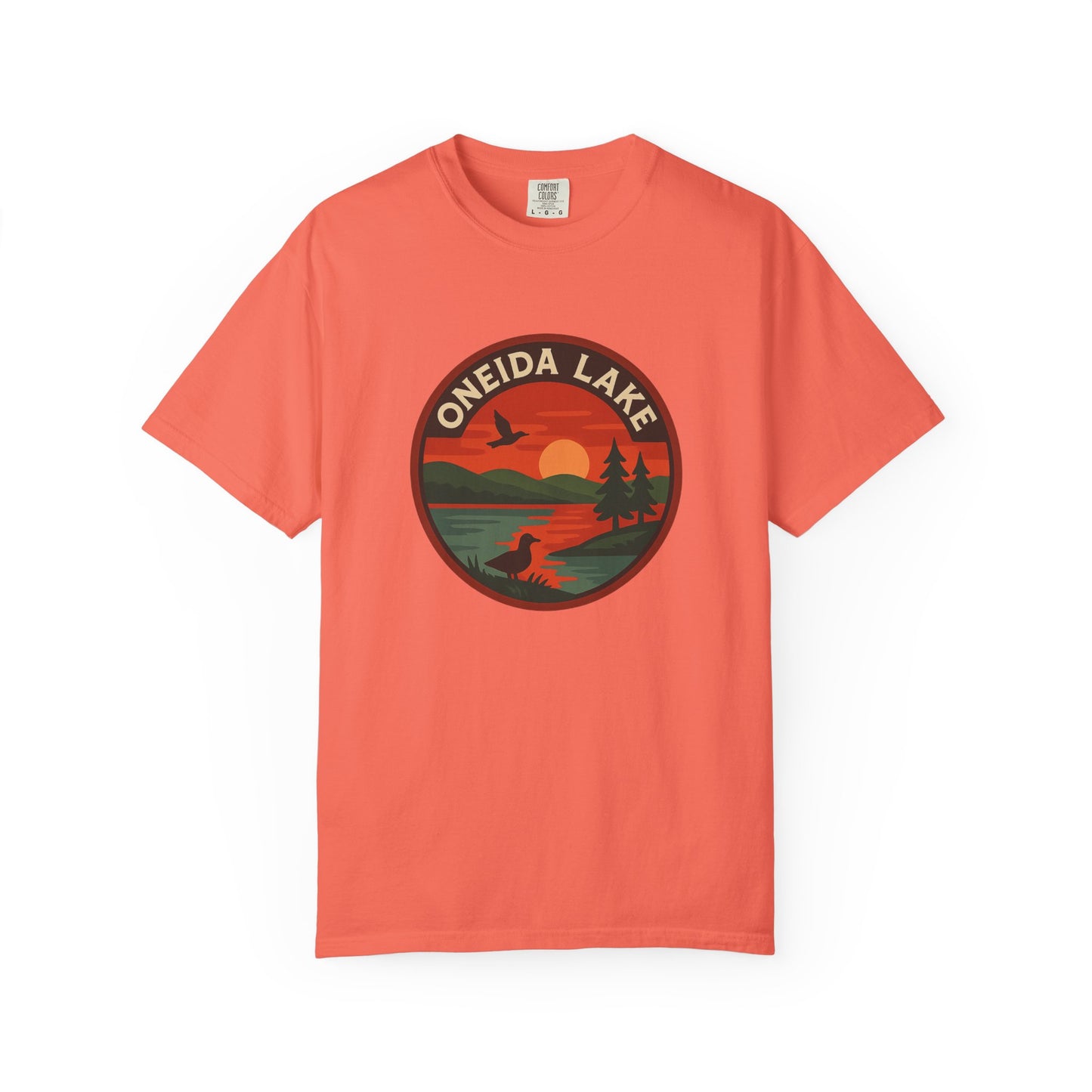 Oneida Lake Unisex Garment-Dyed T-shirt