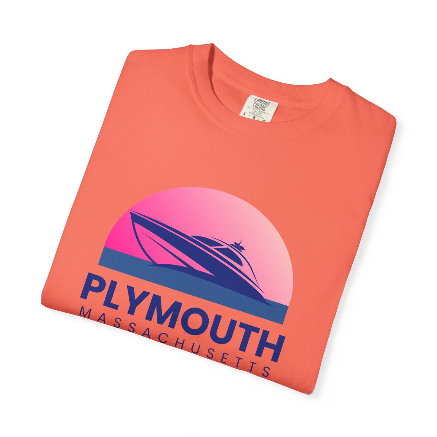 Plymouth Vibes, Unisex T-shirt, Casual Tee, Travel Souvenir, Vacation Top