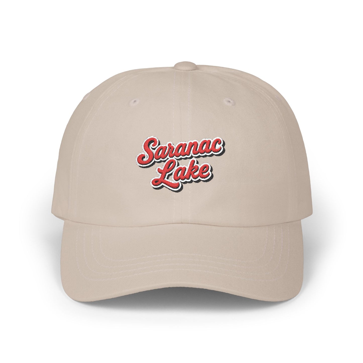 Saranac Lake Stylish Dad Cap, Casual Summer Hat, Outdoor Accessory, Gift for Father's Day, Boating Trip Gear, Everyday Wear