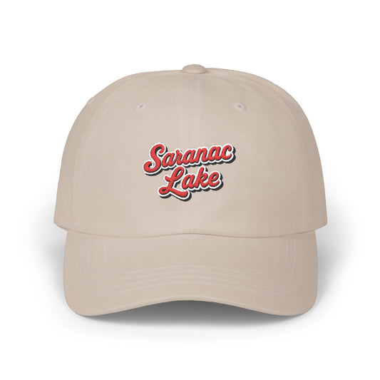 Saranac Lake Stylish Dad Cap, Casual Summer Hat, Outdoor Accessory, Gift for Father's Day, Boating Trip Gear, Everyday Wear