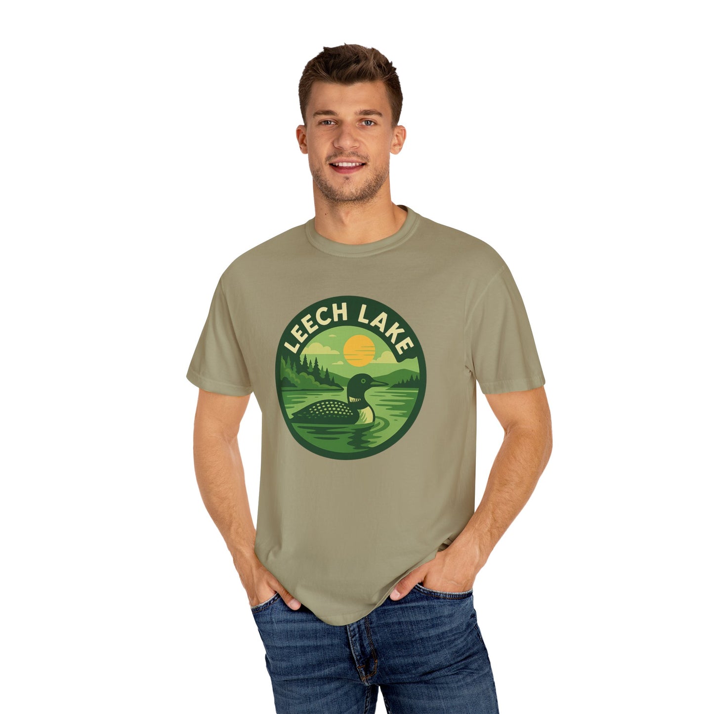 Leech Lake Unisex Garment-Dyed T-shirt