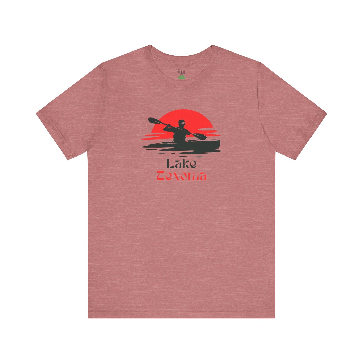 Lake Texoma Tee - Kayaking Graphic Unisex Jersey Short Sleeve Shirt, Outdoor Adventure Gift, Summer Vibes, Lake Lover Apparel