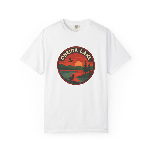 Oneida Lake Unisex Garment-Dyed T-shirt