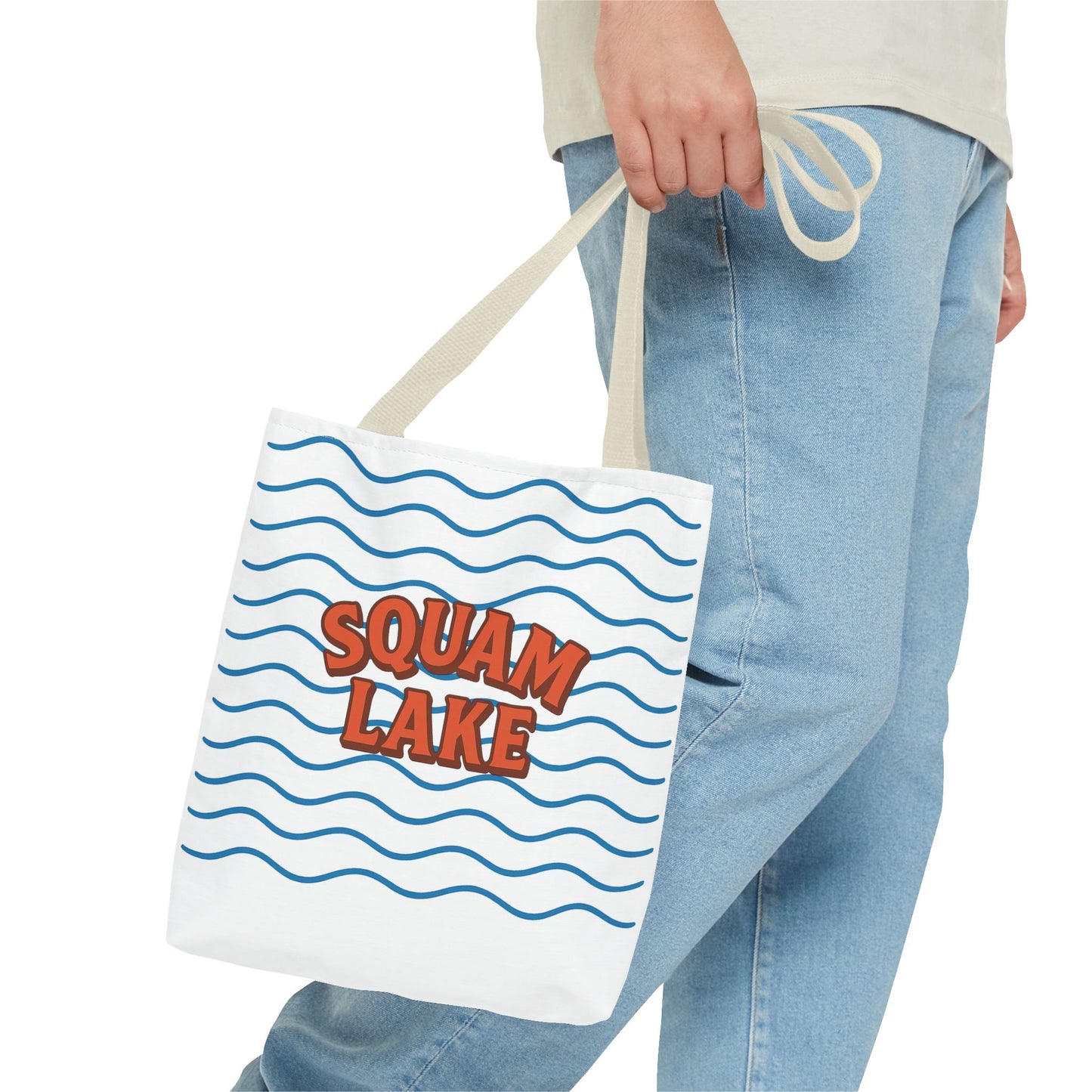 Squam Lake Tote Bag - Perfect for Beach Days, Travel, Lake Lovers, Summer Outings, Gift Idea