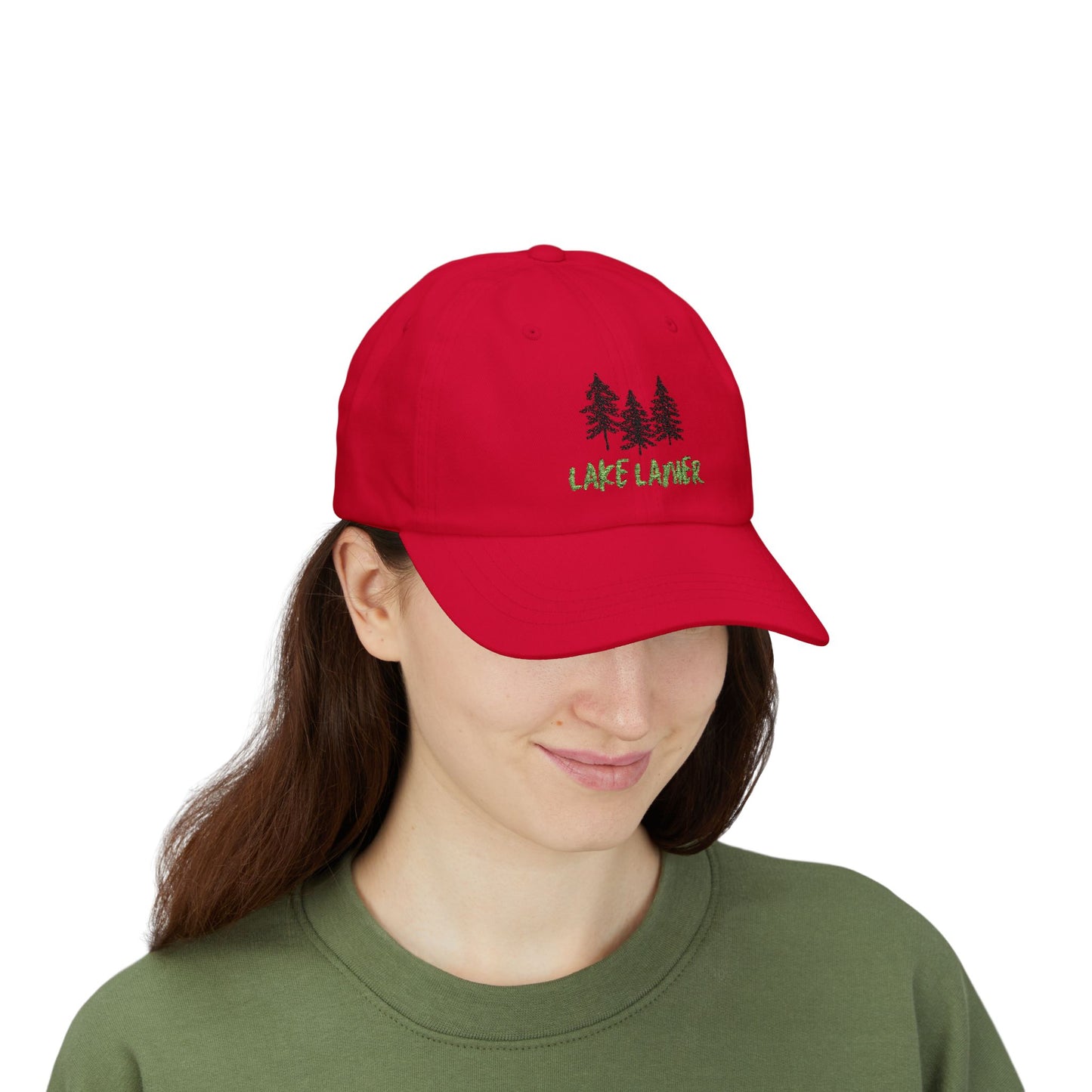 Lake Lanier Classic Dad Cap | Relaxed Fit Hat, Outdoor Accessories, Fishing Gear, Gift for Dads, Summer Style