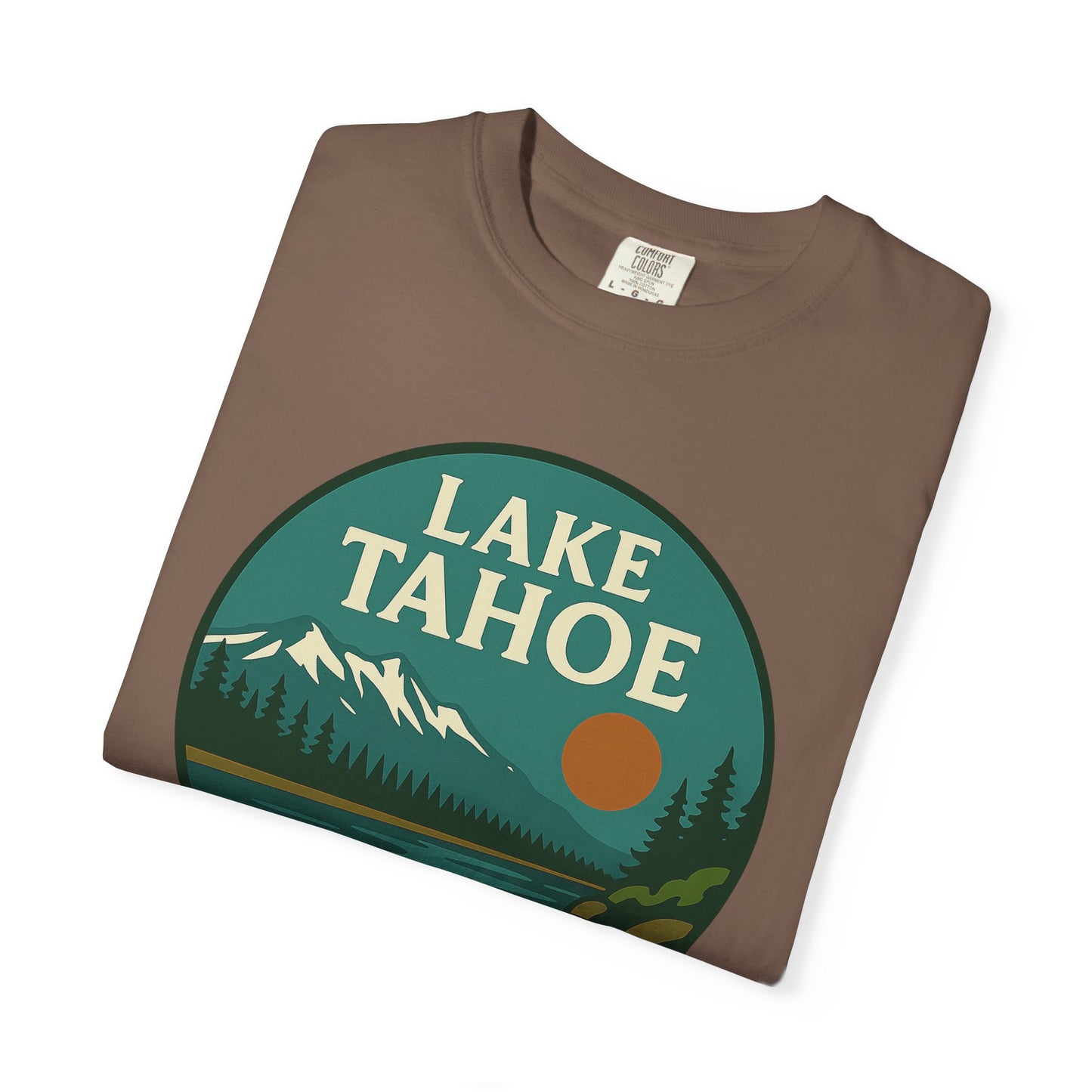 Lake Tahoe Unisex T-Shirt, Casual Graphic Tee, Nature Lover Gift, Outdoor Adventure Shirt, Vacation Souvenir, Summer Wear