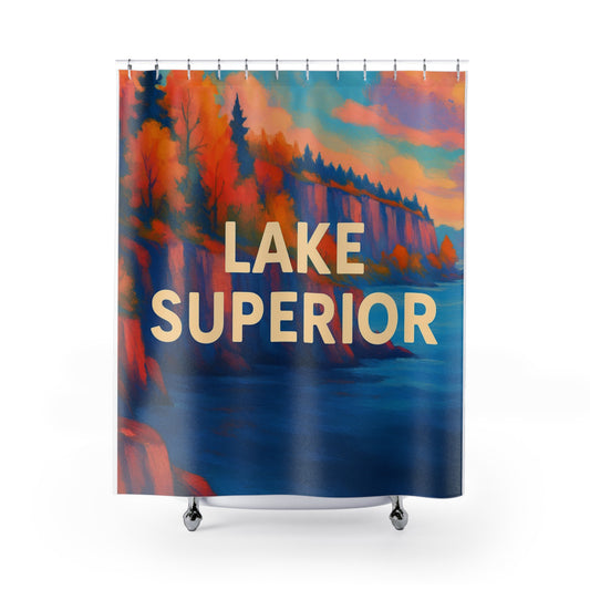 Lake Superior Shower Curtains