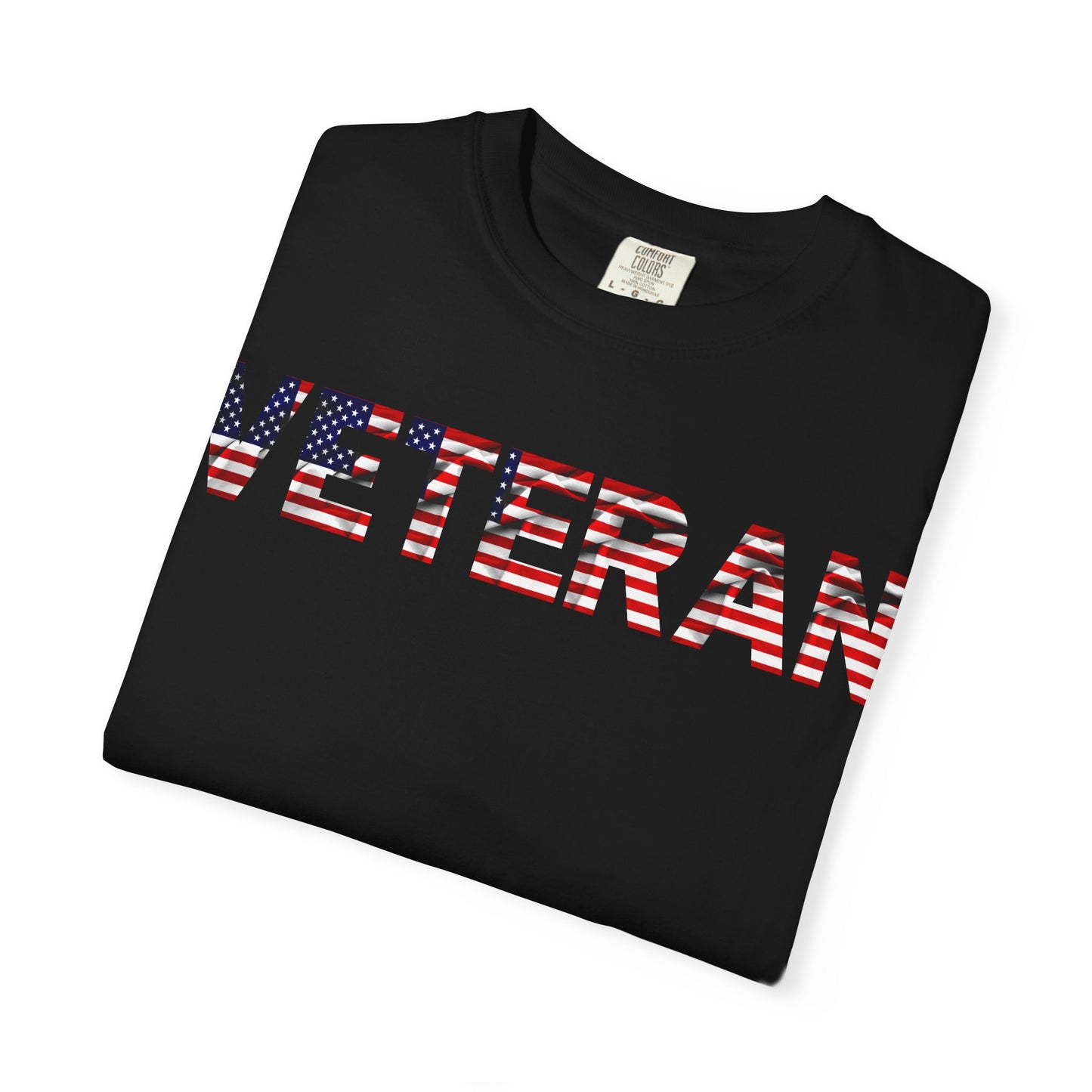 Veteran Pride Garment-Dyed T-Shirt for Unisex, Casual Wear, Memorial Day, Veteran's Day, Patriotic Apparel, Gift for Veterans