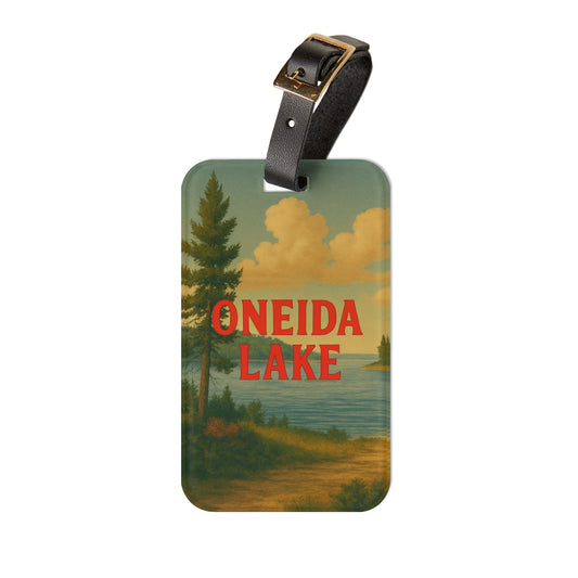 Oneida Lake Luggage Tag