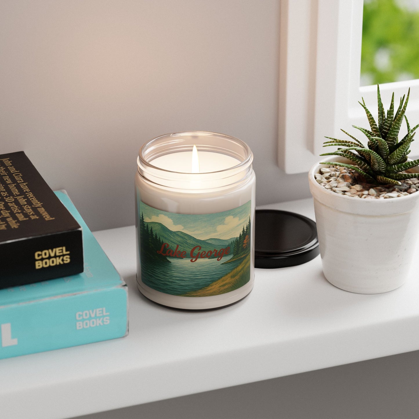 Lake George Scented Soy Candle, 9oz