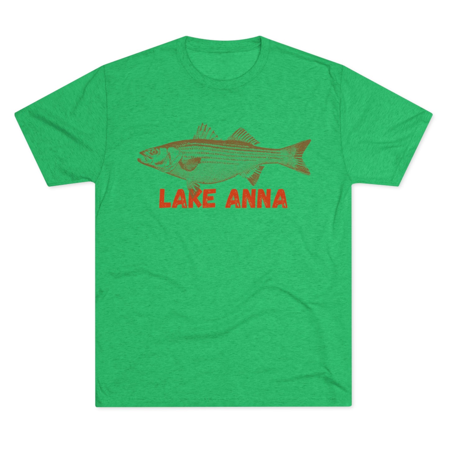 Lake Anna Fishing Tee, Unisex Crew Neck Shirt, Summer Lake Apparel, Gift for Fishermen, Outdoor Adventure T-Shirt, Lake House Style