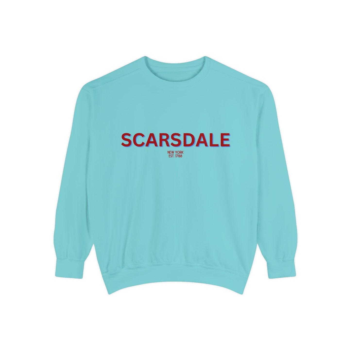 Scarsdale Unisex Garment-Dyed Sweatshirt | Cozy Fashion, Perfect for Casual Outings, Gifts, Fall & Winter Style, Everyday Comfort