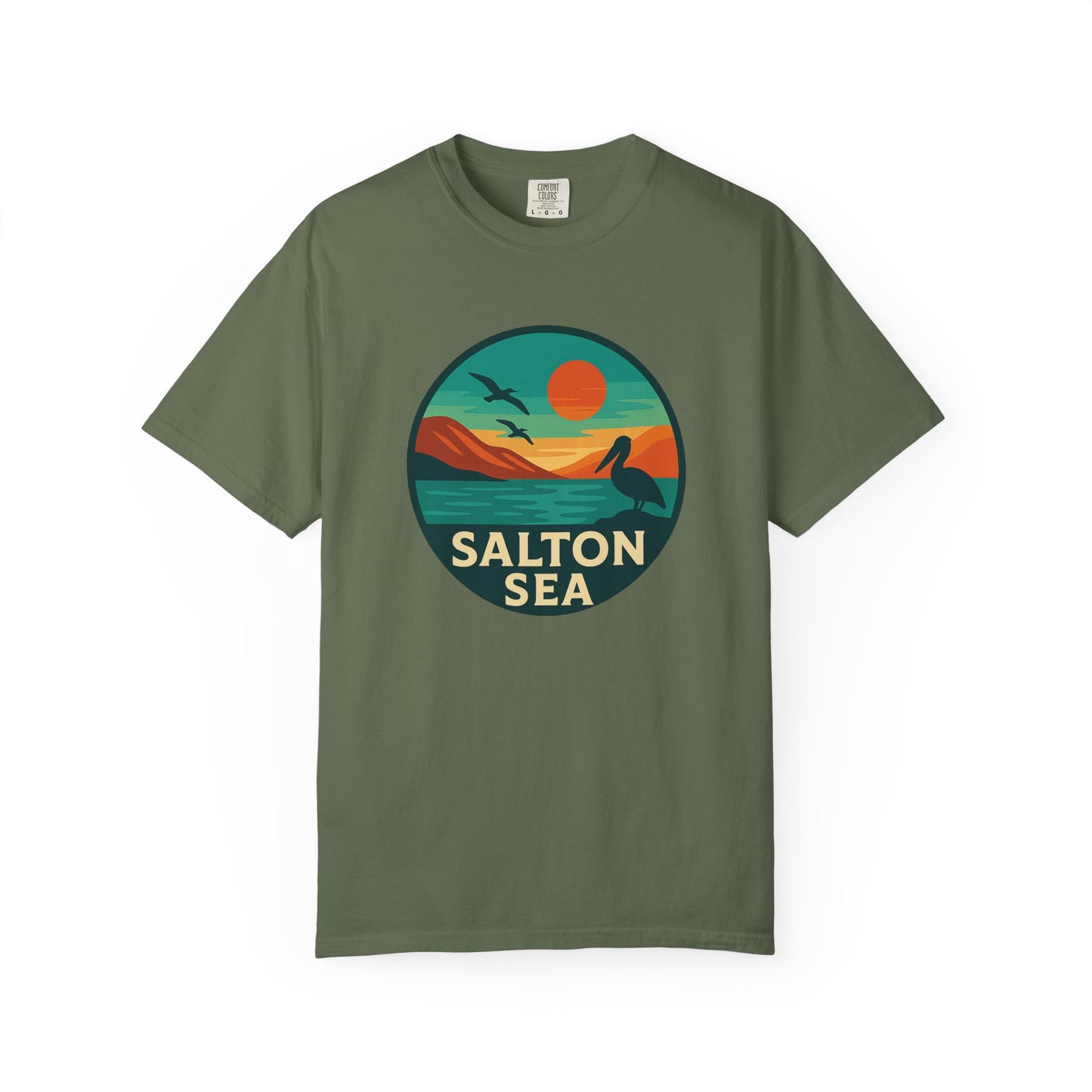Salton Sea Unisex Garment-Dyed T-shirt