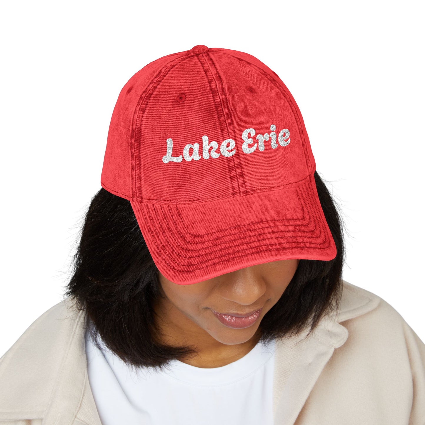 Lake Erie Vintage Cap (Embroidery)