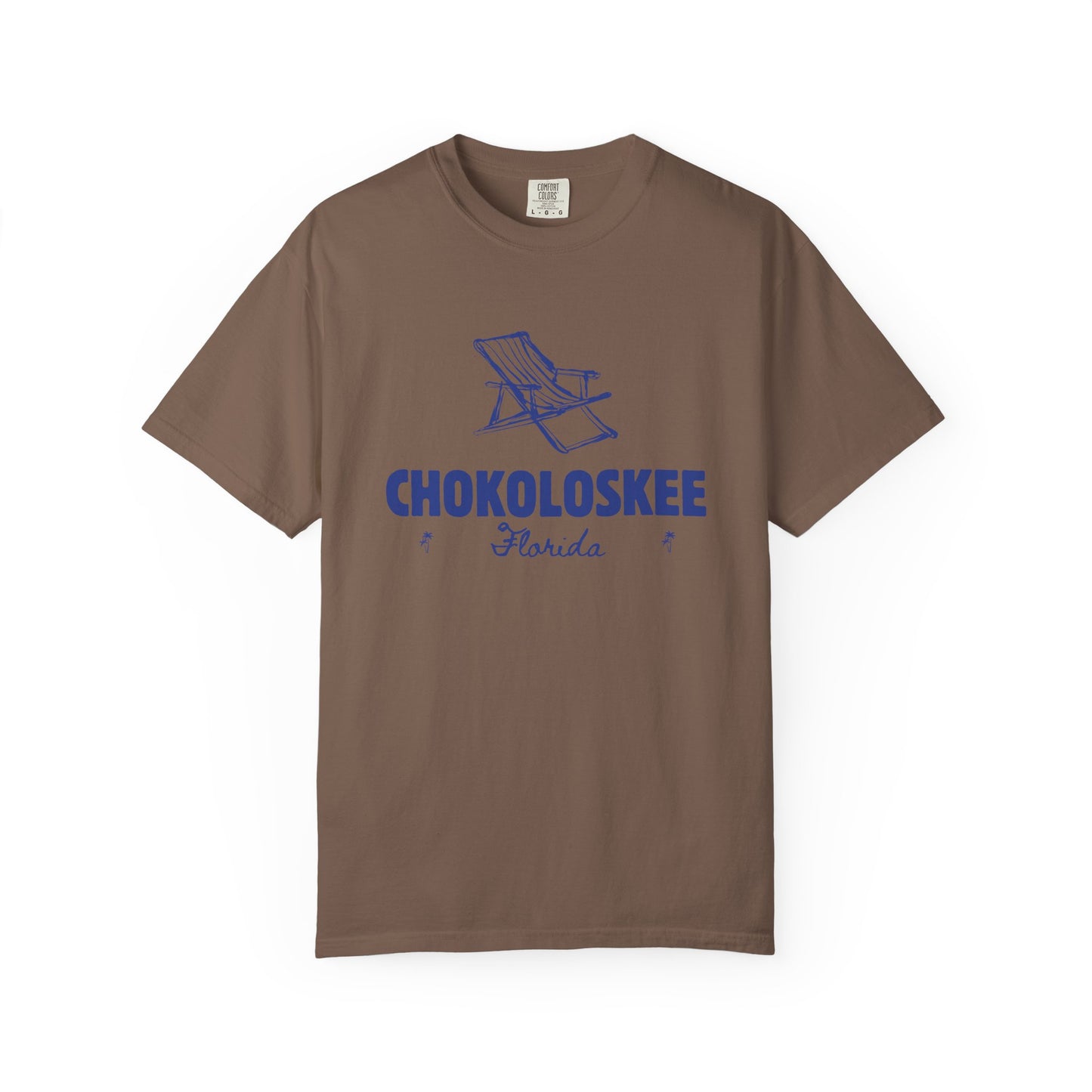 Chokoloskee - Unisex Garment-Dyed T-shirt, Casual Outfit, Gift for Nature Lovers, Vacation Essentials