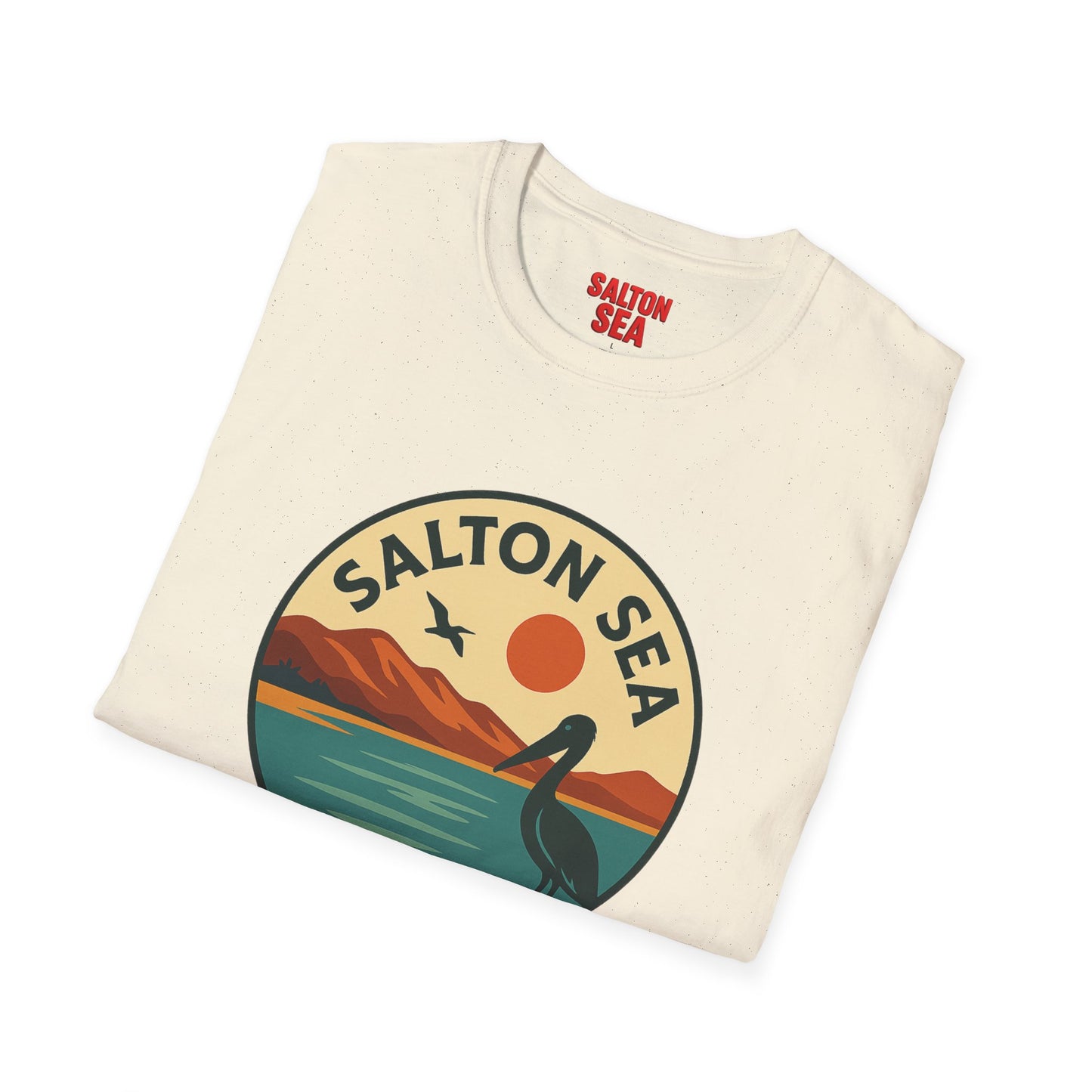Salton Sea Nature Unisex Softstyle T-Shirt | Eco-Friendly Gift, Outdoor Adventure Shirt, Nature Lover Tee, Vintage Lake Apparel, [...]