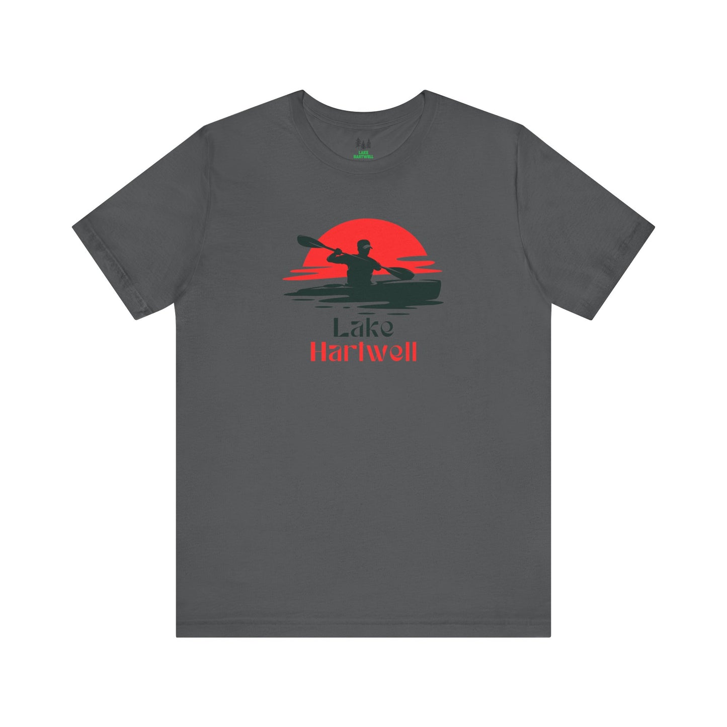 Lake Hartwell Tee - Kayaking Graphic Unisex Jersey Short Sleeve Shirt, Outdoor Adventure Gift, Summer Vibes, Lake Lover Apparel