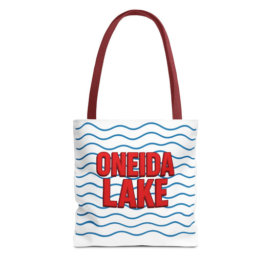 Oneida Lake Tote Bag - Perfect for Beach Days, Travel, Lake Lovers, Summer Outings, Gift Idea