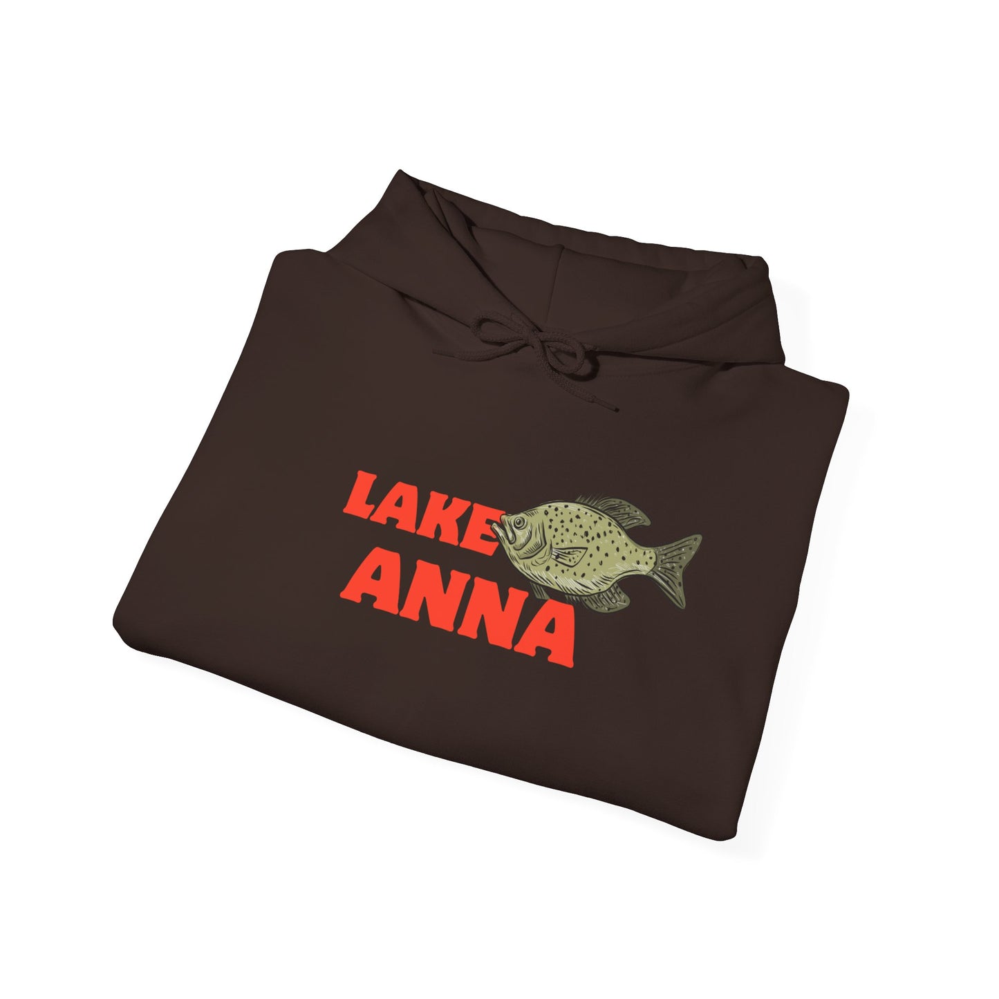 Lake Anna Fishing Hoodie, Unisex Comfortable Sweatshirt, Relaxed Fit for Outdoor Enthusiasts, Gift for Fishermen, Casual Lake Apparel
