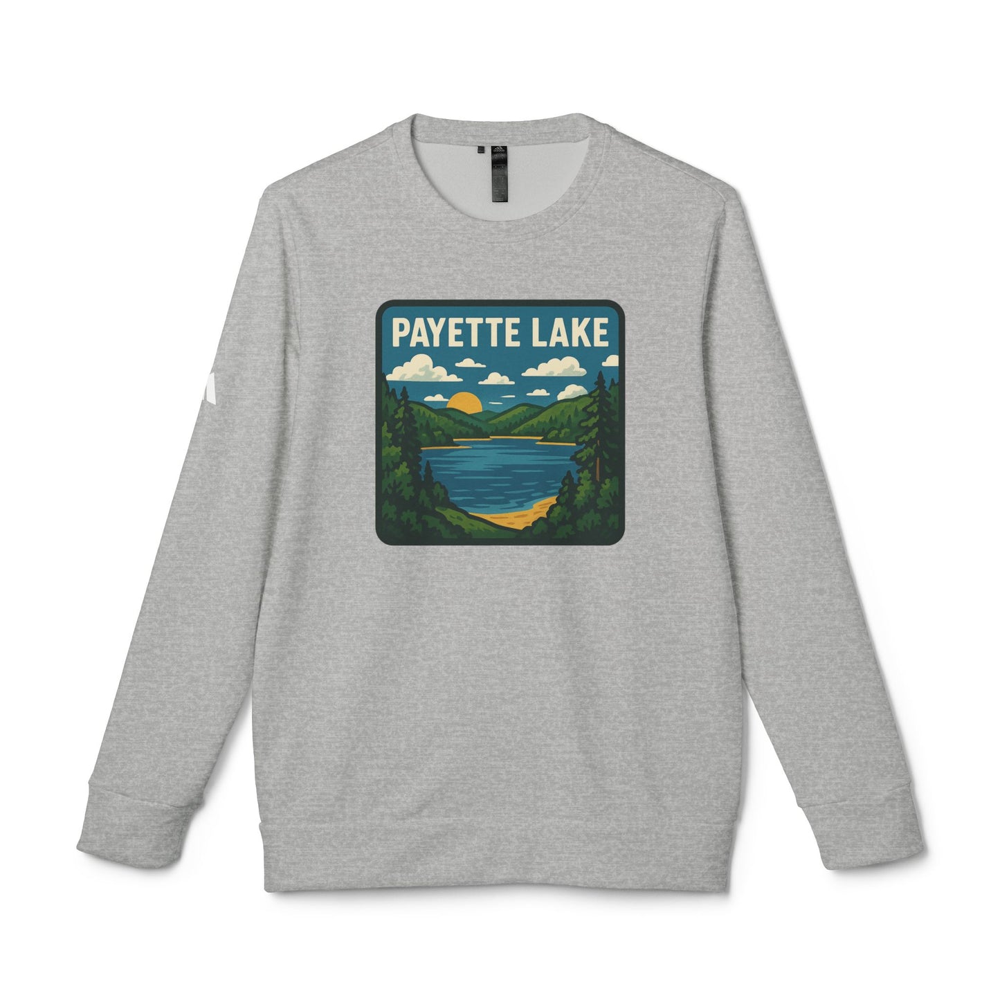 Payette Lake Adidas Unisex Fleece Crewneck Sweatshirt