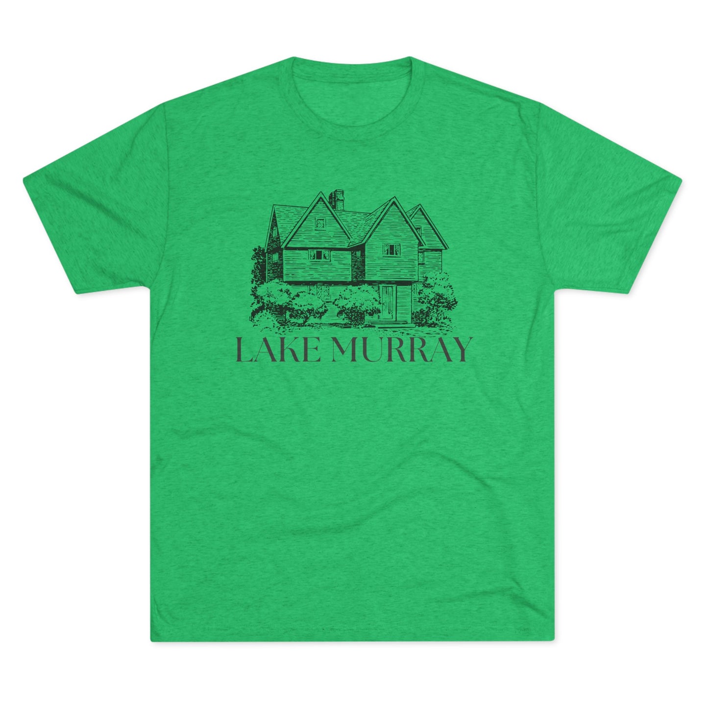 Lake Murray Unisex Tri-Blend Crew Tee, Casual T-Shirt, Summer Apparel, Lake House Shirt, Gift for Friends, Travel Tee