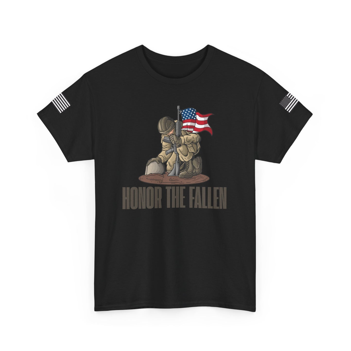 Honor the Fallen Unisex Heavy Cotton Tee, Memorial T-Shirt, Veteran Tribute Shirt, Patriotic Apparel, Independence Day Gift, Honor [...]