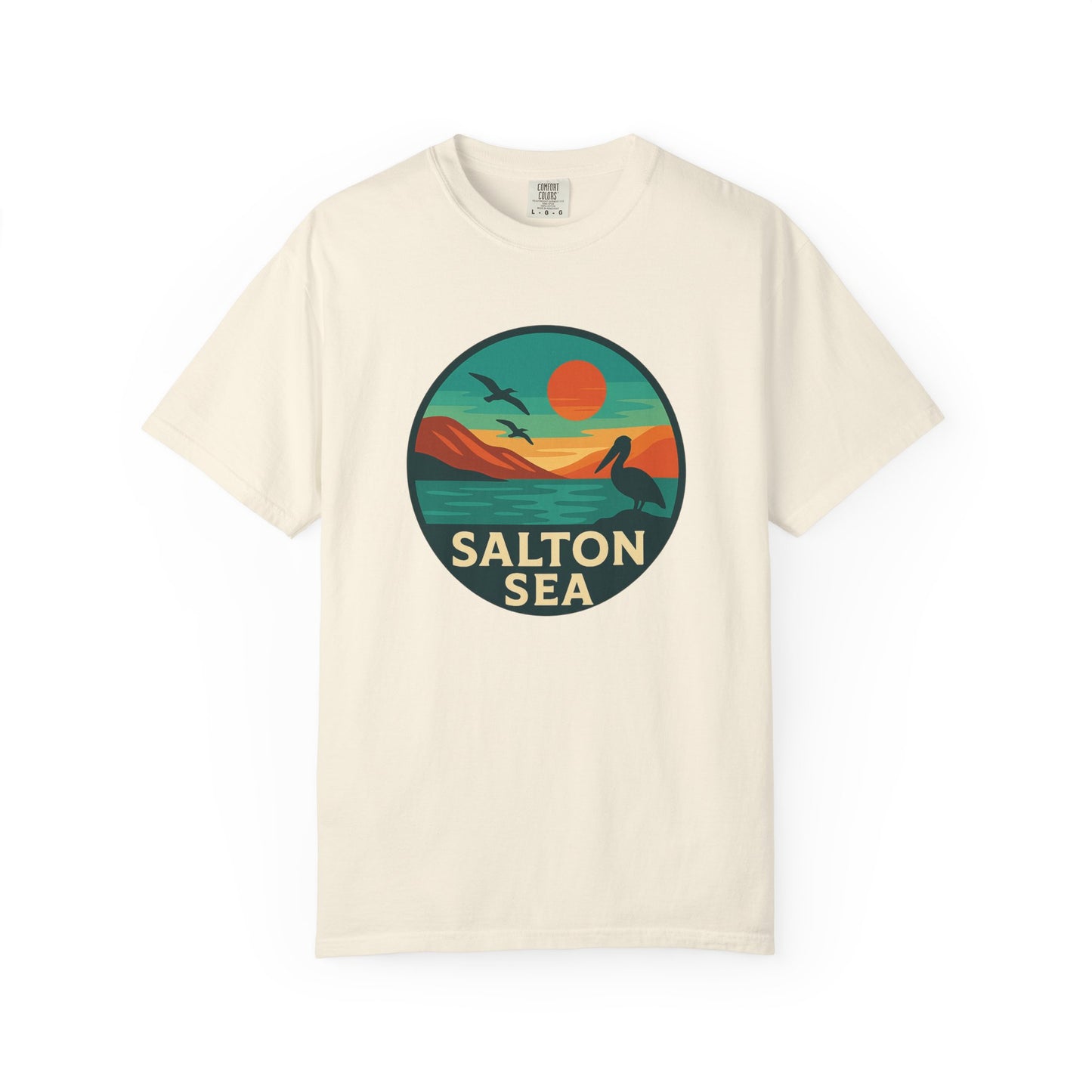 Salton Sea Unisex Garment-Dyed T-shirt