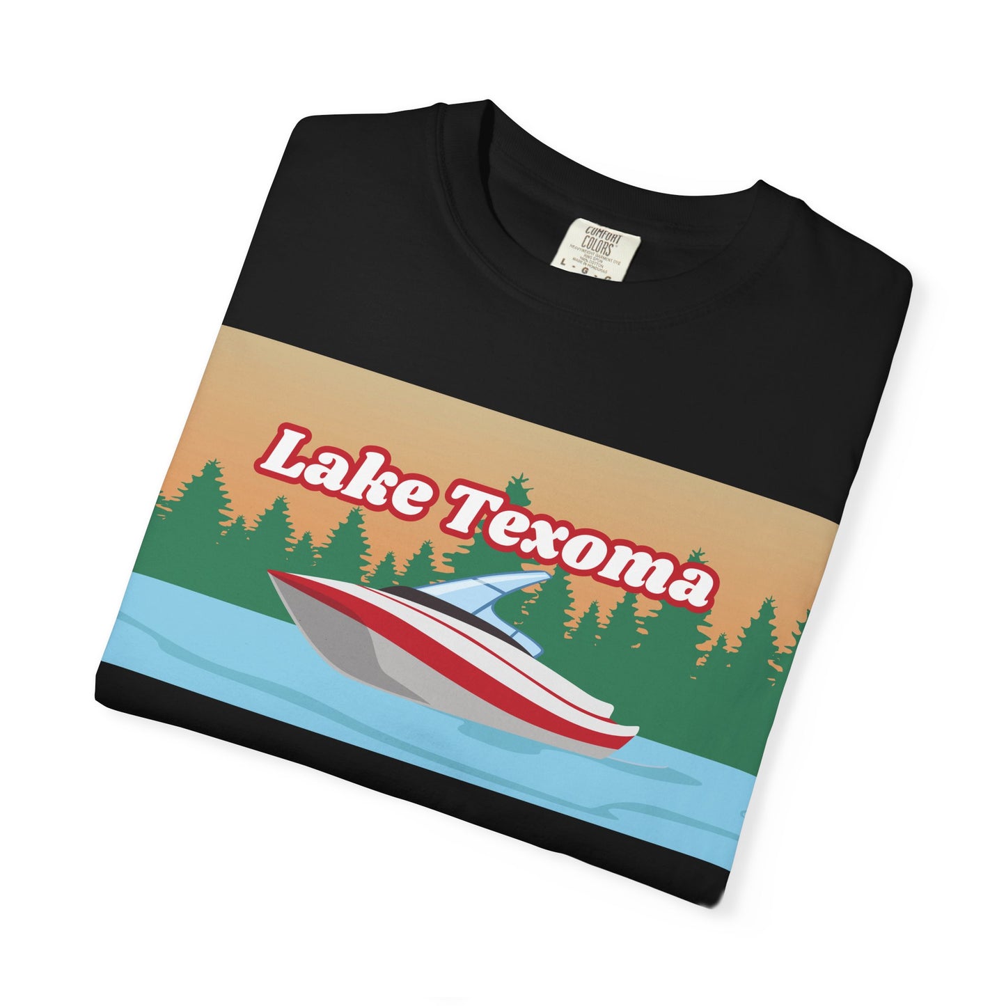 Lake Texoma Relaxed Unisex T-Shirt, Summer Vibes Tee, Outdoor Adventure Shirt, Lake Life Apparel, Gift for Nature Lovers, Vacation Wear