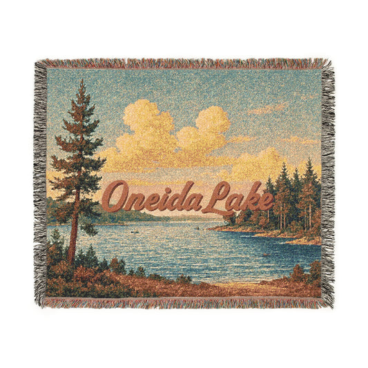 Oneida Lake Woven Blanket