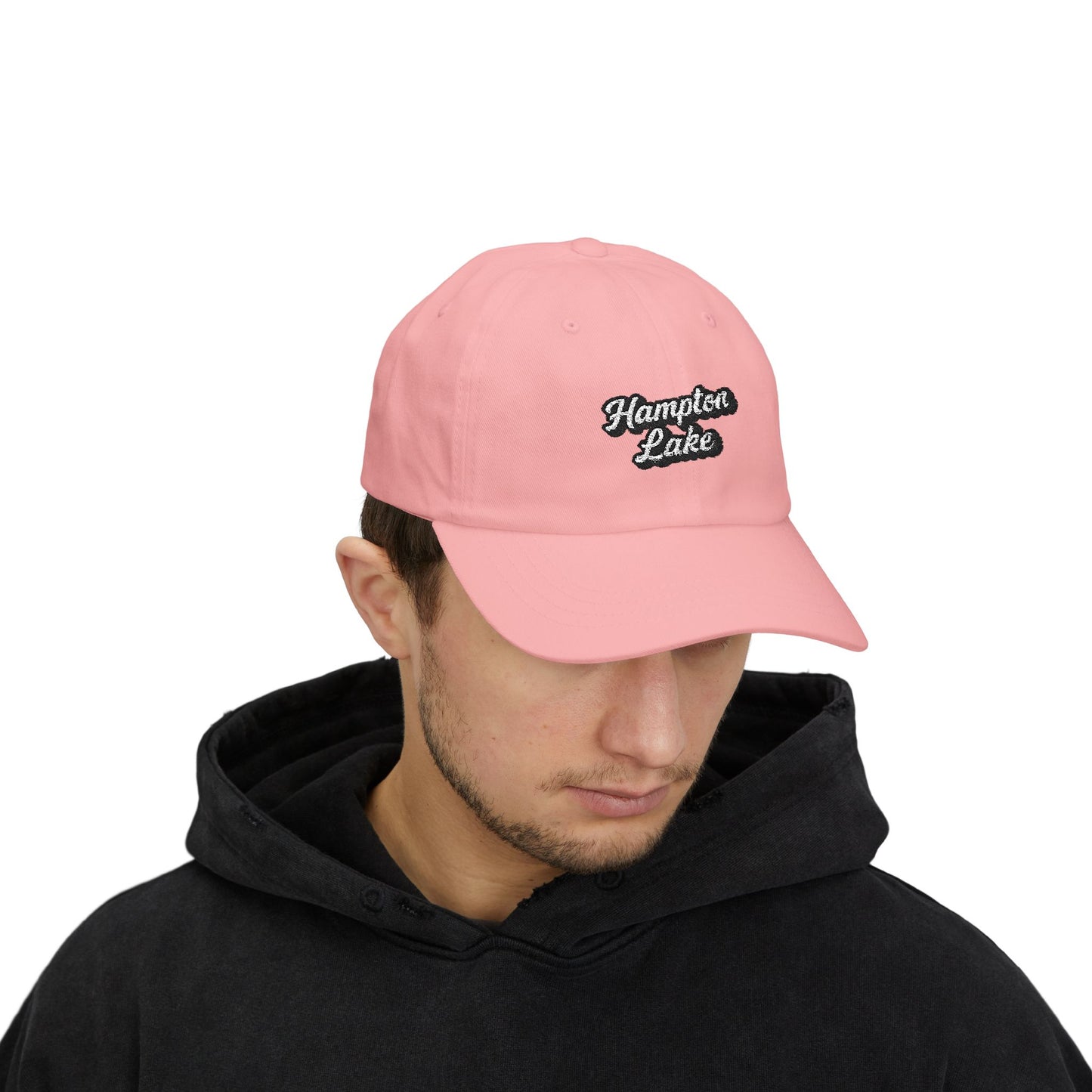 Hampton Lake Stylish Dad Cap, Casual Summer Hat, Outdoor Accessory, Gift for Father's Day, Boating Trip Gear, Everyday Wear