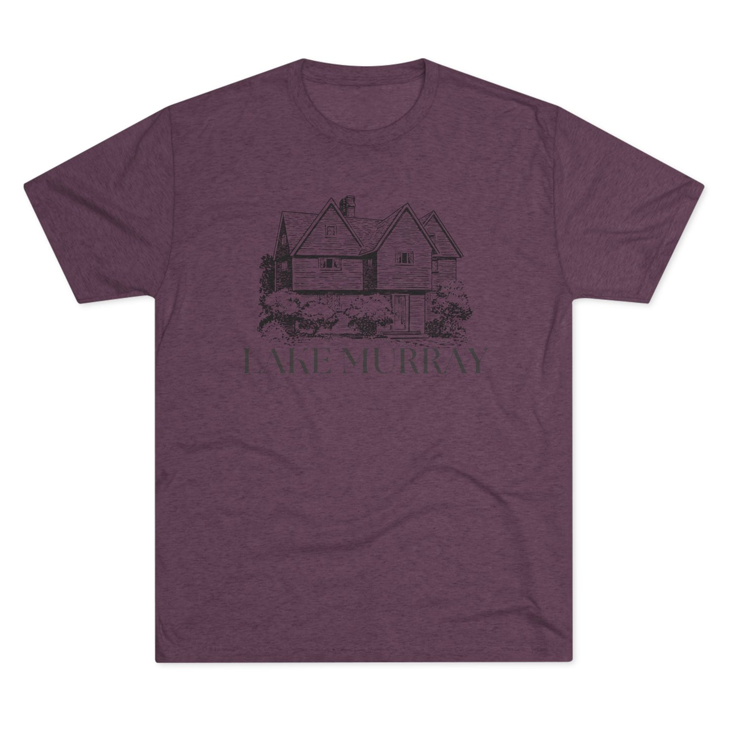 Lake Murray Unisex Tri-Blend Crew Tee, Casual T-Shirt, Summer Apparel, Lake House Shirt, Gift for Friends, Travel Tee