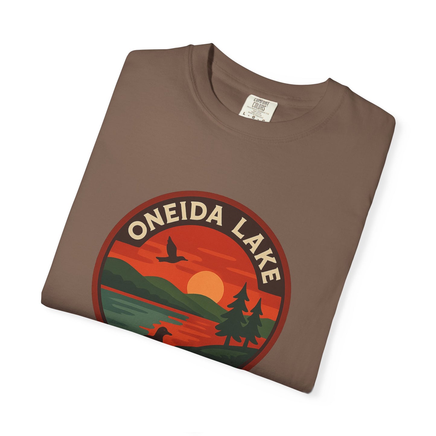 Oneida Lake Unisex Garment-Dyed T-shirt