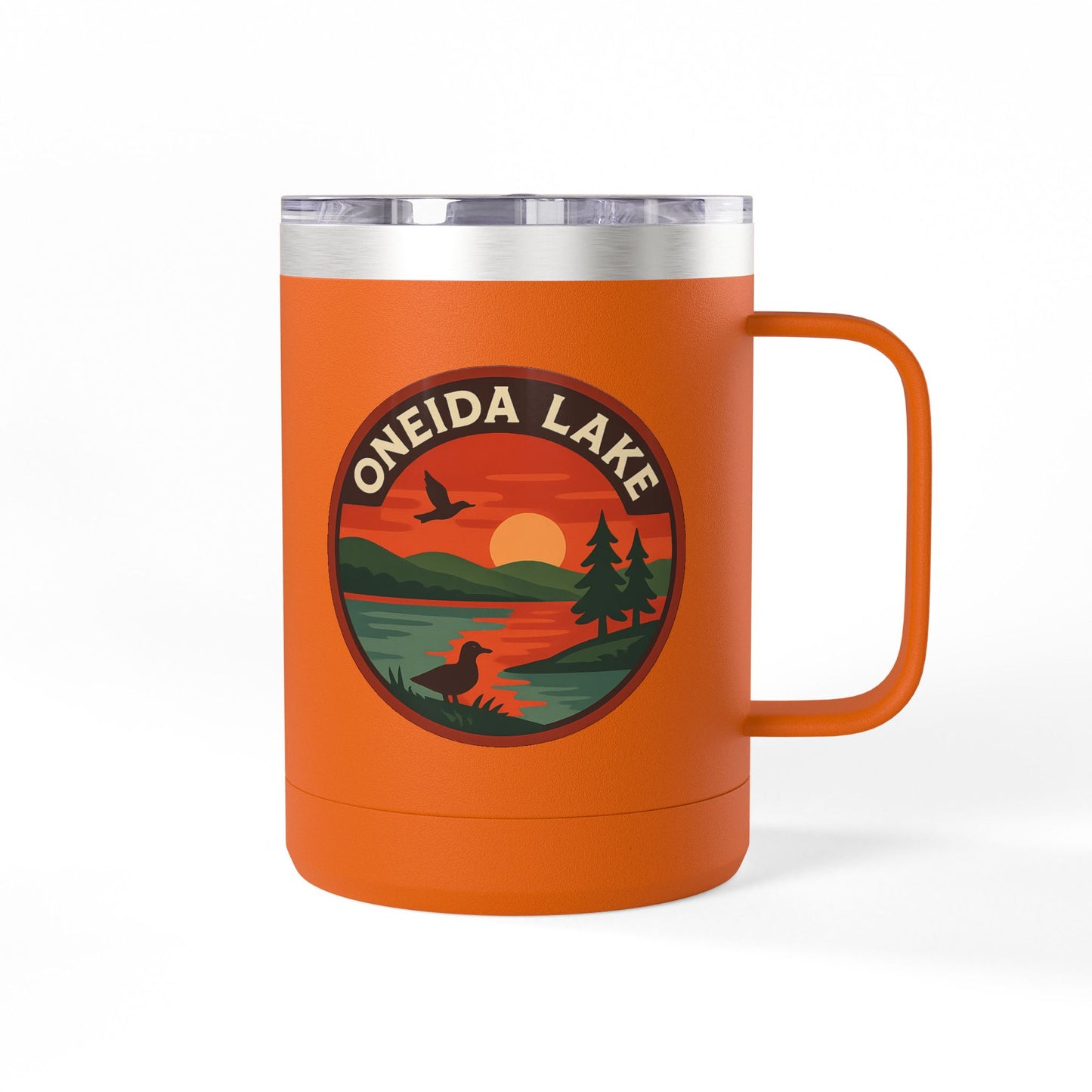 Oneida Lake Coffee Mug Tumbler, 15oz