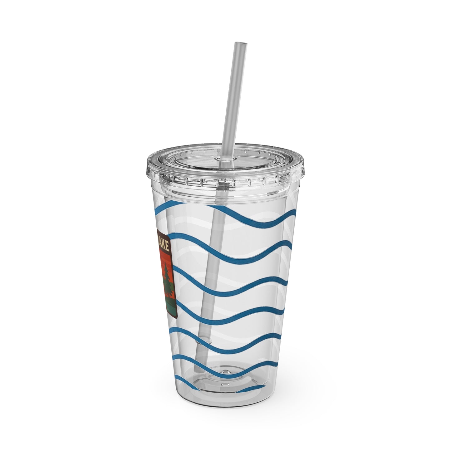Oneida Lake Sunsplash Tumbler, 16oz Clear Drink Cup for Outdoor Adventures, Customizable Travel Mug, Perfect for Summer Fun, Eco-Friendly Beverage [...]