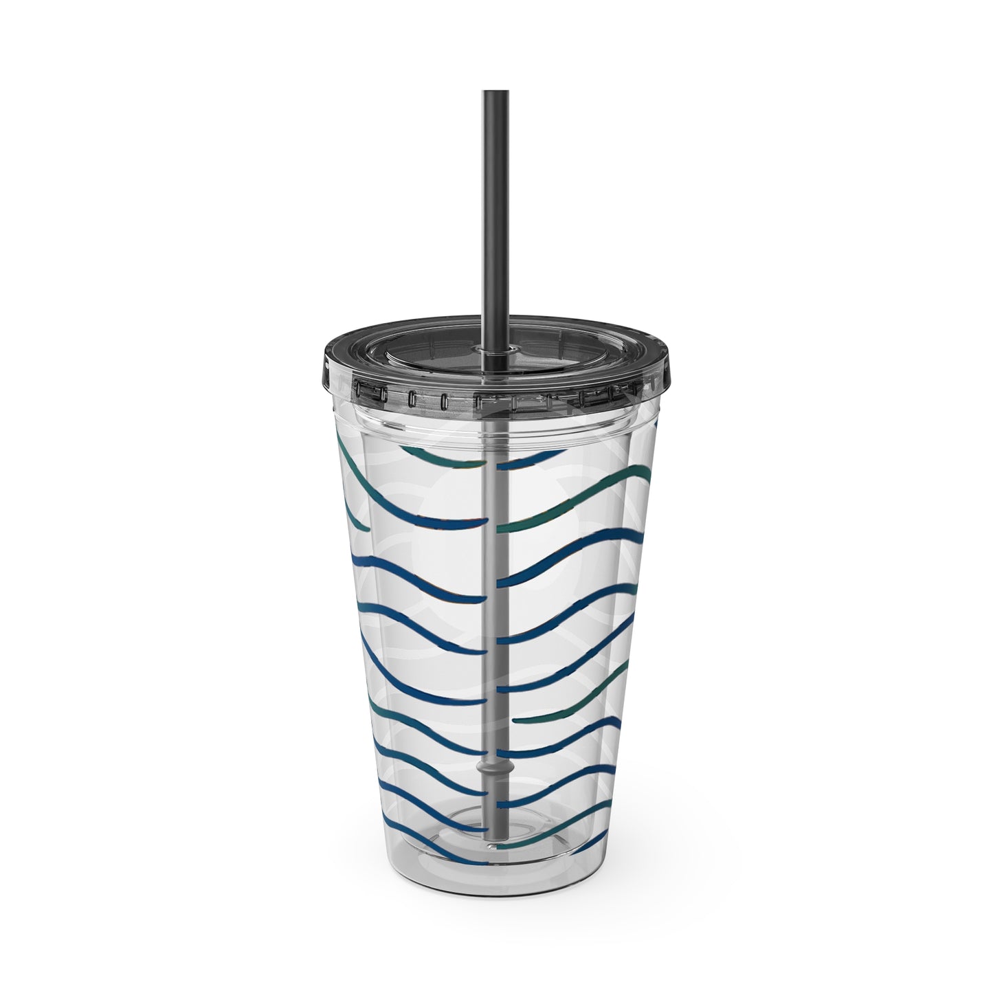 Sunsplash Tumbler, 16oz Clear Drink Cup for Outdoor Adventures, Customizable Travel Mug, Perfect for Summer Fun, Eco-Friendly Beverage [...]