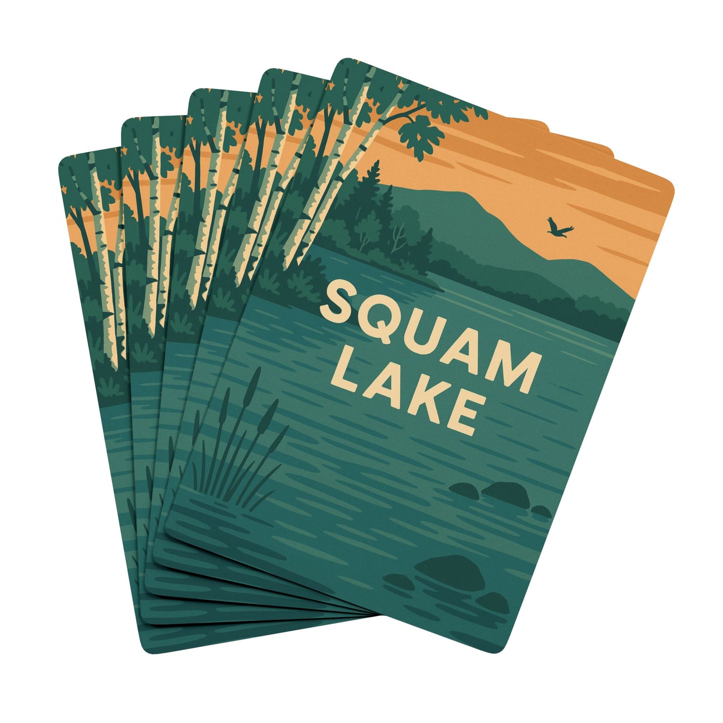 Squam Lake Poker Playing Cards