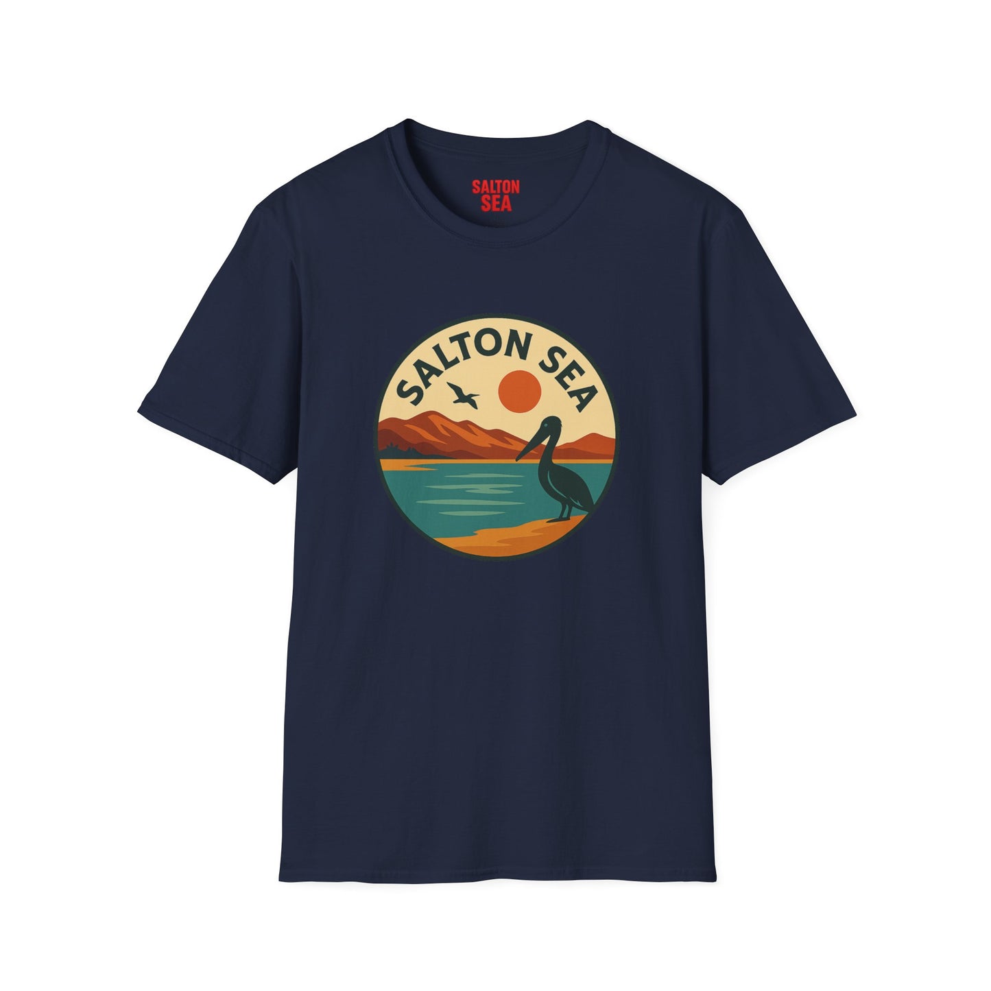 Salton Sea Nature Unisex Softstyle T-Shirt | Eco-Friendly Gift, Outdoor Adventure Shirt, Nature Lover Tee, Vintage Lake Apparel, [...]