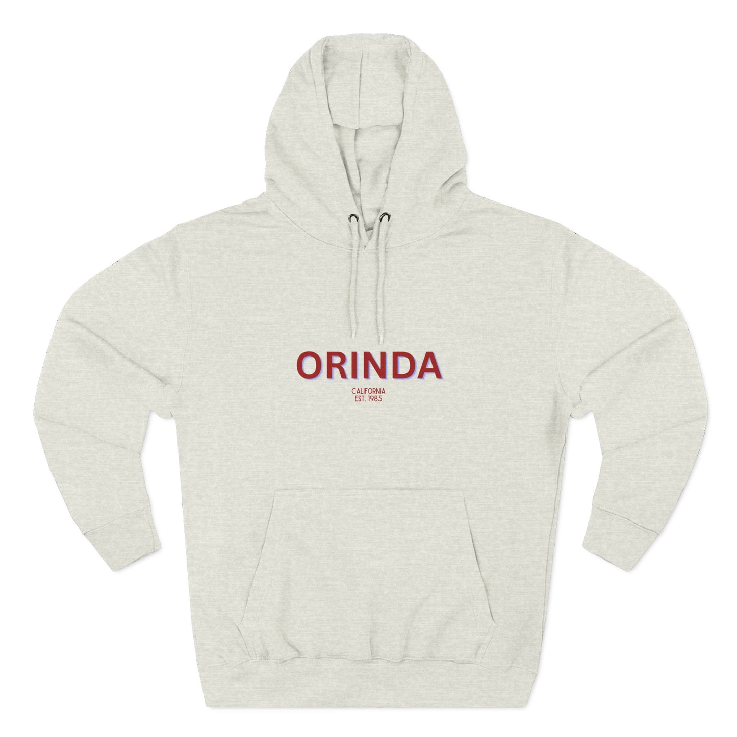 Orinda Fleece Hoodie, Casual Sweatshirt, Cozy Layering Piece, Perfect Gift for All Occasions, Stylish Streetwear