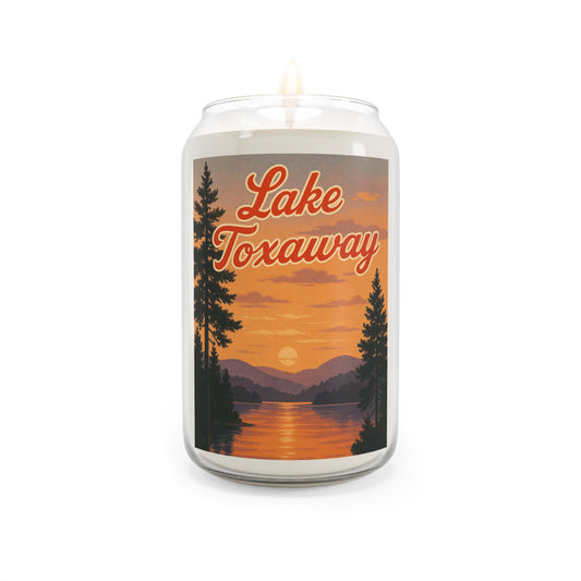 Lake Toxaway Soy Candle, Relaxing Home Decor, Gift for Her, Aromatherapy Candle, Summer Vibes