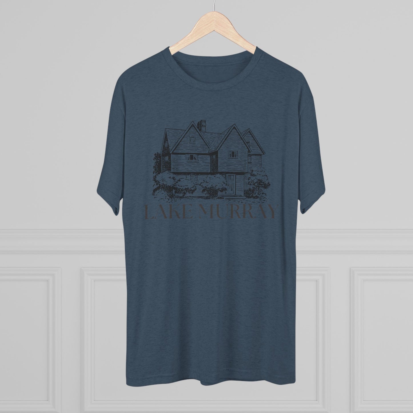 Lake Murray Unisex Tri-Blend Crew Tee, Casual T-Shirt, Summer Apparel, Lake House Shirt, Gift for Friends, Travel Tee
