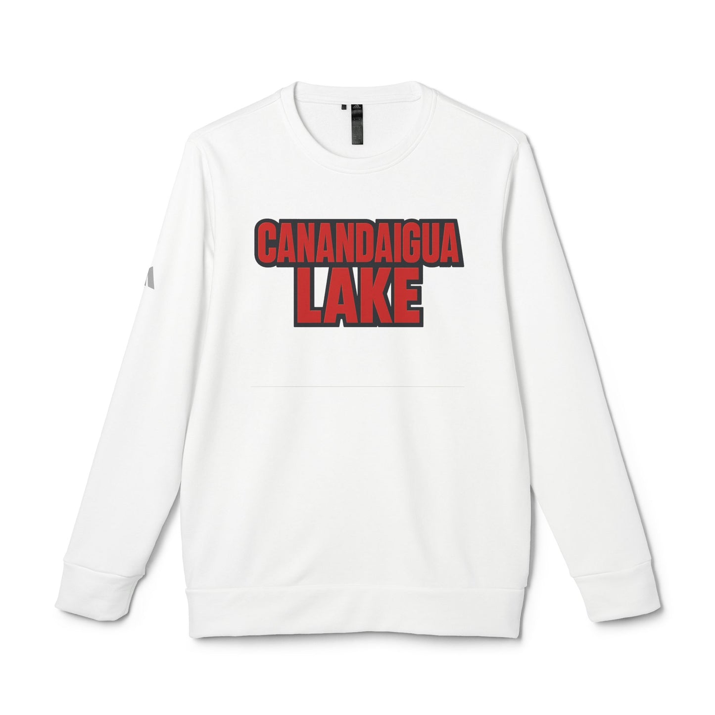 Canandaigua Lake Adidas Unisex Fleece Crewneck Sweatshirt