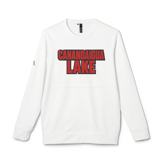 Canandaigua Lake Adidas Unisex Fleece Crewneck Sweatshirt