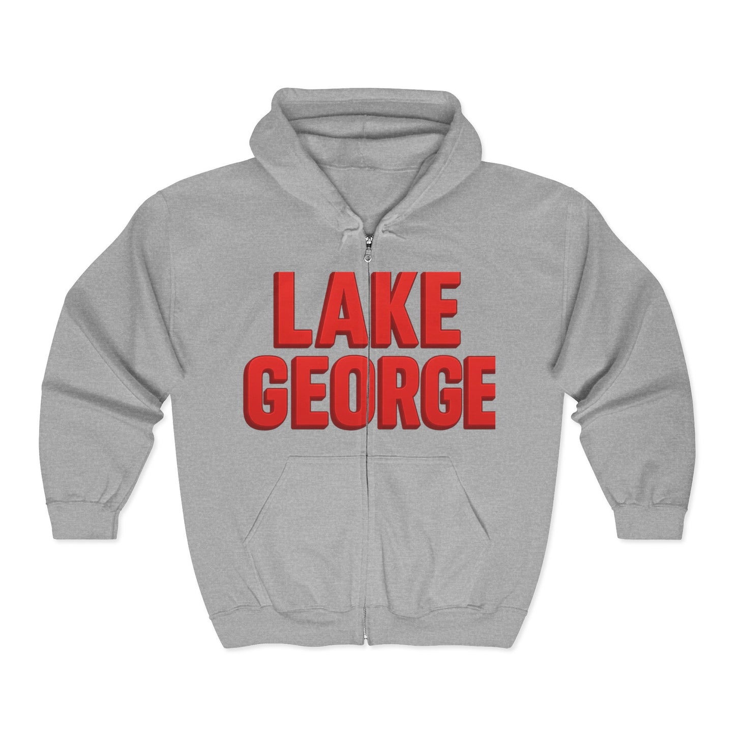 Lake George Unisex Heavy Blend™ Full Zip Hooded Sweatshirt