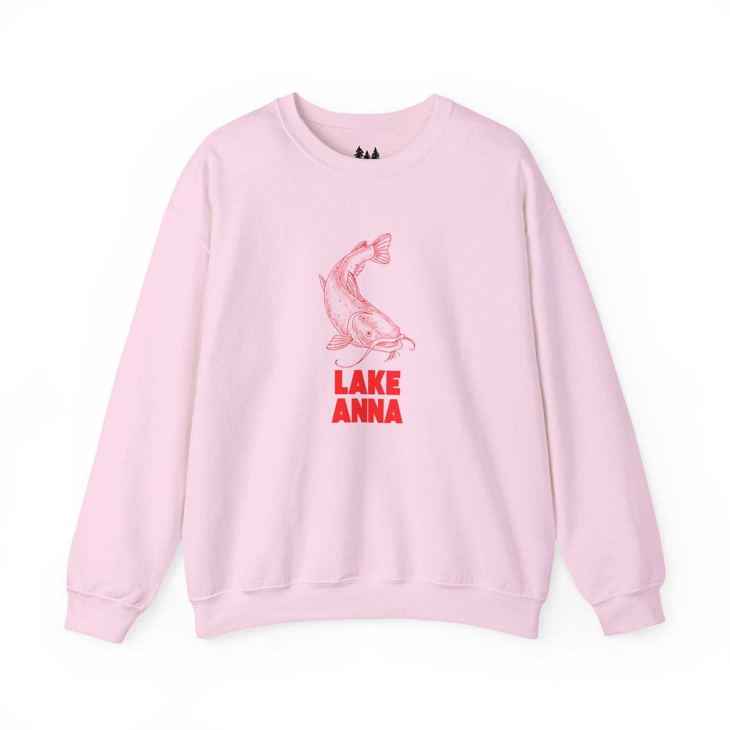 Lake Anna Fishing Sweatshirt, Cozy Crewneck, Perfect for Outdoorsy Lovers, Casual Wear, Gift for Nature Enthusiasts, Lake Life Apparel