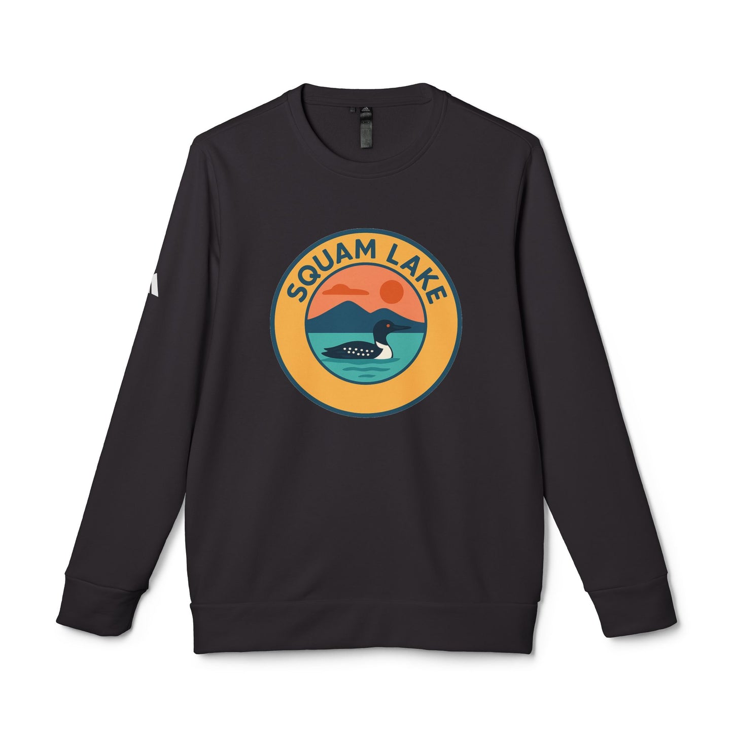 Cozy Outdoor Sweatshirt for Nature Lovers, Unisex Crewneck, Perfect for Hiking, Camping, or Relaxing at Home, Squam Lake Design