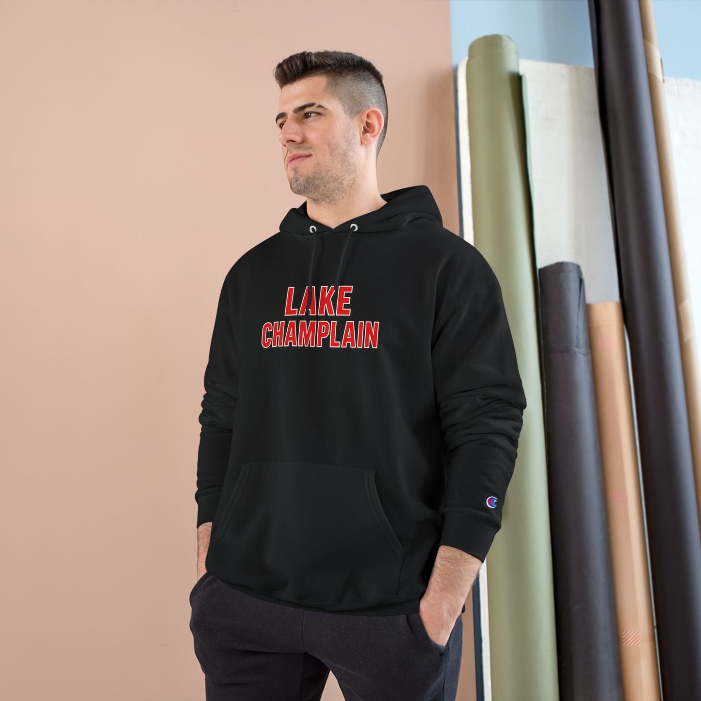 Lake Champlain Cozy Hoodie, Perfect for Outdoor Adventures, Lake Days, Gifts for Nature Lovers, Comfortable Sweatshirt
