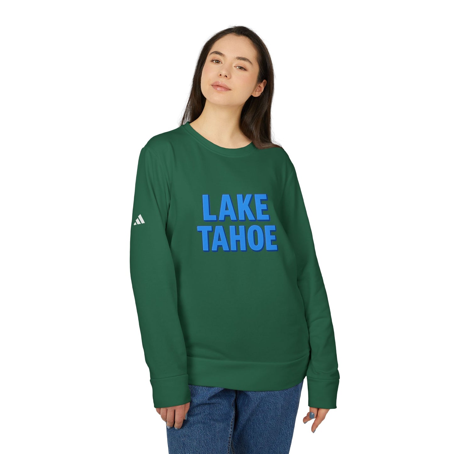 Lake Tahoe Cozy Outdoor Sweatshirt for Nature Lovers, Unisex Crewneck, Perfect for Hiking, Camping, or Relaxing at Home, Design